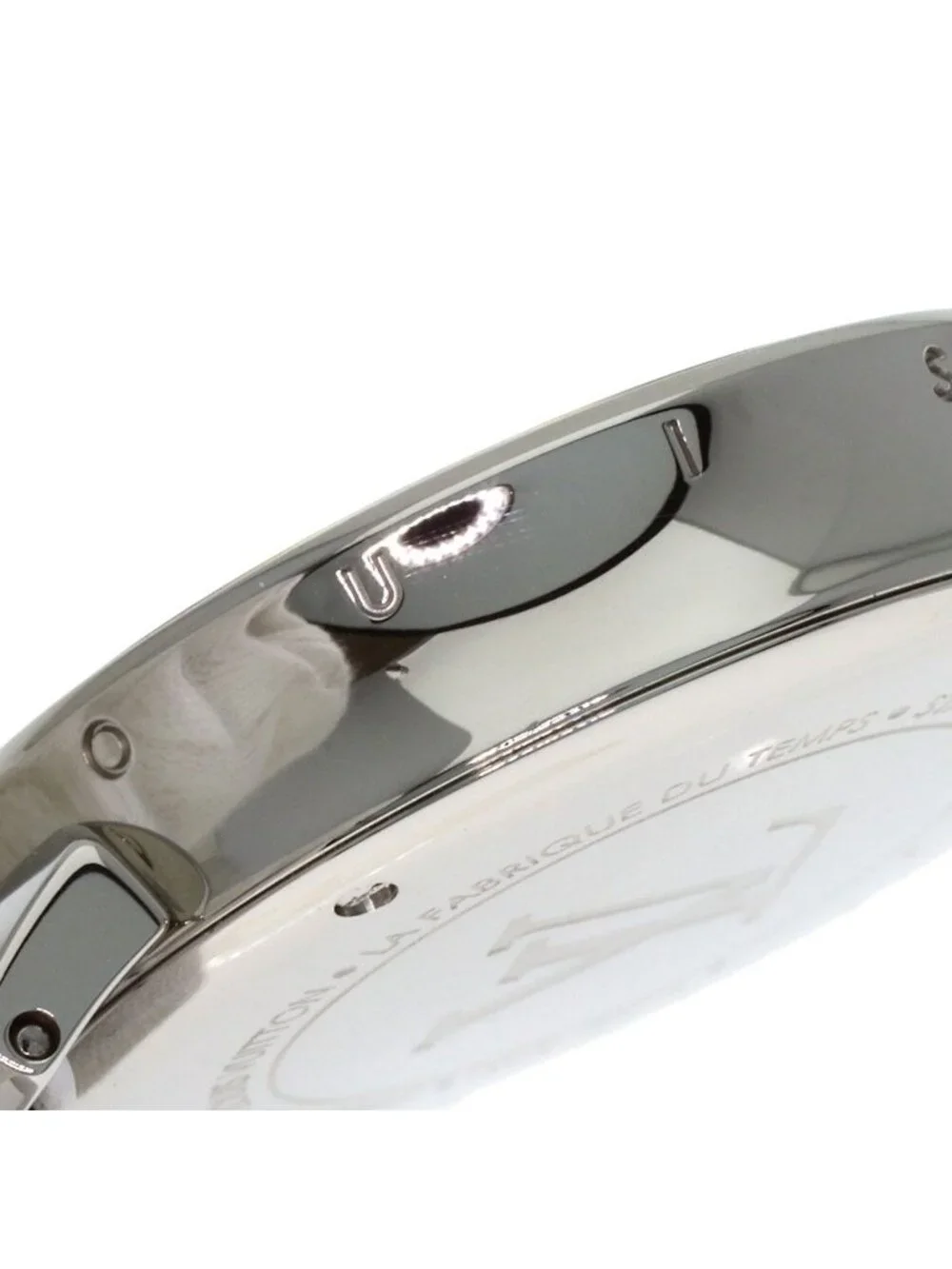 Louis Vuitton Tambour Moon Star PM Watch SS Rubber